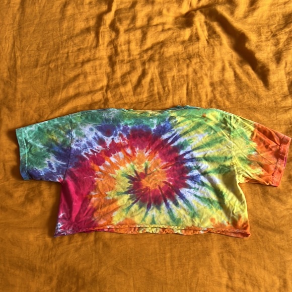 Vintage Tie-Dye Crop Top - Picture 2 of 4